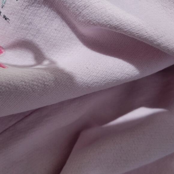 Vintage Panama Jack Original Graphic Sweatshirt Pink 80s Crewneck Pastel Medium - Picture 14 of 14